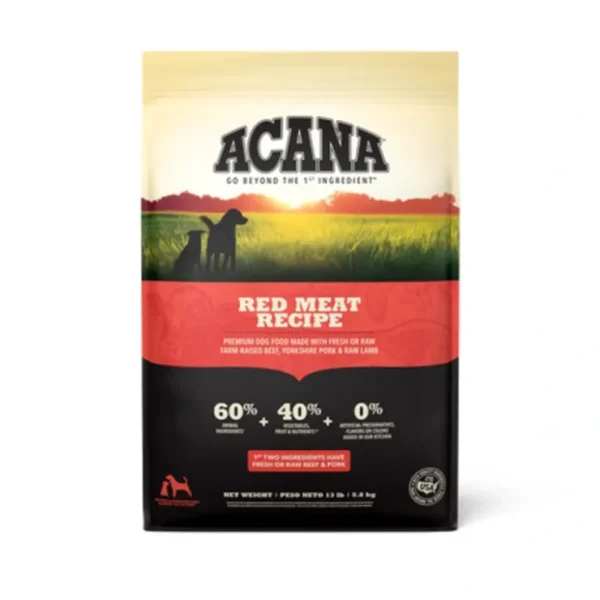Acana - Red Meat Recipe Dry Dog Food - Pet Home | The Perfect Pet Supplies Shopping Experience