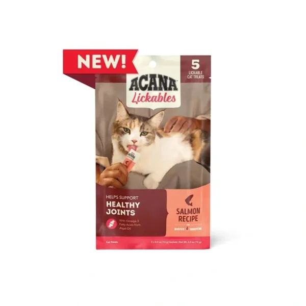 Acana Lickables Salmon Recipe, 2.5oz, 5 count - Pet Home | The Perfect Pet Supplies Shopping Experience
