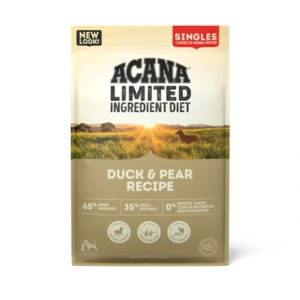 ACANA Singles Limited Ingredient Dry Dog Food Duck &Pear Recipe (Sample) - Pet Home | The Perfect Pet Supplies Shopping Experience