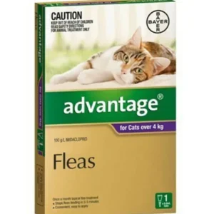 Advantage Purple Single Dose Pack for Cats over 4kg - Pet Home | The Perfect Pet Supplies Shopping Experience