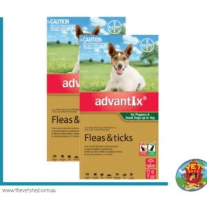 Advantix Green Dogs and Puppies up to 4kg 12 pck (2 x 6 packs) Flea and Tick Control - Pet Home | The Perfect Pet Supplies Shopping Experience