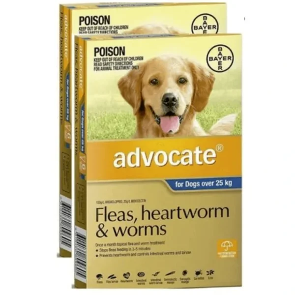 Advocate Blue for Extra Large Dog over 25kg 12 pk - Pet Home | The Perfect Pet Supplies Shopping Experience