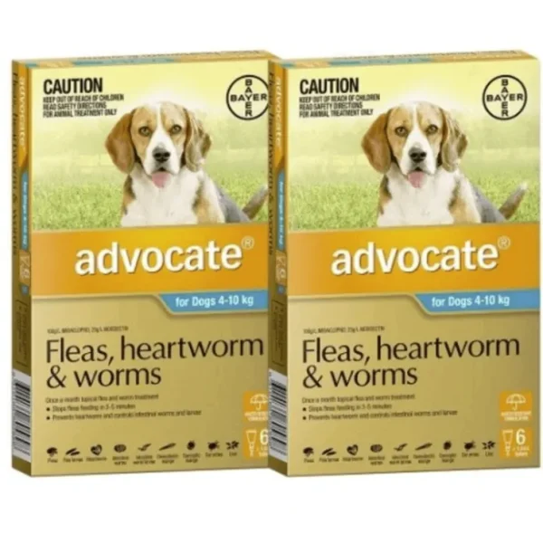 Advocate Dog Aqua Medium for dogs 4-10kg 12pk - Pet Home | The Perfect Pet Supplies Shopping Experience