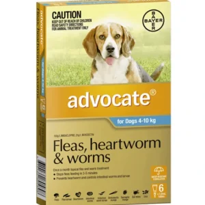 Advocate Medium Dog Aqua (4-10kg) 6pk - Pet Home | The Perfect Pet Supplies Shopping Experience