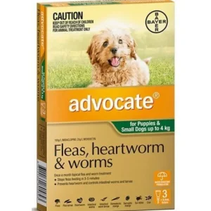 Advocate Small Dog Green (< 4kg) 3pk - Pet Home | The Perfect Pet Supplies Shopping Experience
