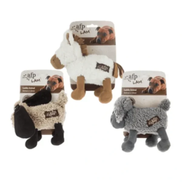 AFP Cuddle Animal Dog Toy 20 x 18cm - Pet Home | The Perfect Pet Supplies Shopping Experience