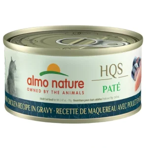 Almo Nature, Can, Feline - Mackerel Pate & Chicken in Gravy - 70 g - Wet Cat Food - Pet Home | The Perfect Pet Supplies Shopping Experience