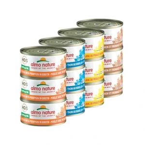 Almo Nature, Can, Feline - Rotational Pack - Tuna & Chicken - 70 g - 24 pk - Wet Cat Food - Pet Home | The Perfect Pet Supplies Shopping Experience
