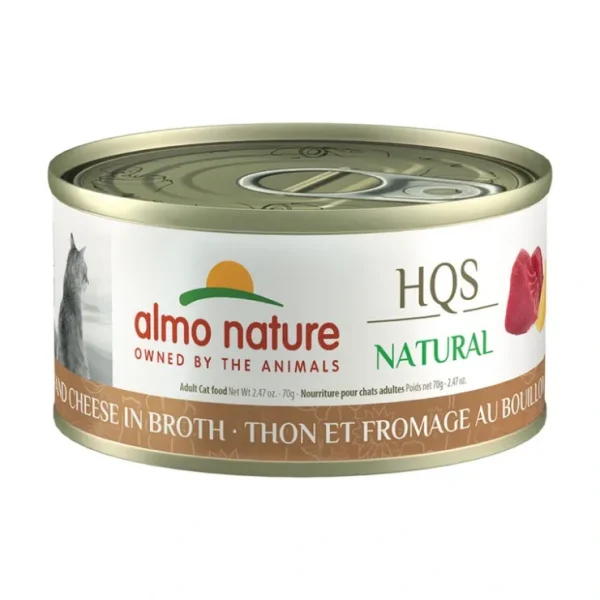 Almo Nature, Can Feline Adult - Tuna & Cheese in Broth - 2.5 oz - Wet Cat Food - Pet Home | The Perfect Pet Supplies Shopping Experience