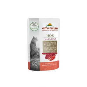 Almo Nature, Pouch, Feline Adult - La Cucina - Tuna w/ Lobster - 55 g - Wet Cat Food - Pet Home | The Perfect Pet Supplies Shopping Experience