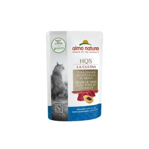 Almo Nature, Pouch, Feline Adult - La Cucina - Tuna w/ Papaya - 55 g - Wet Cat Food - Pet Home | The Perfect Pet Supplies Shopping Experience