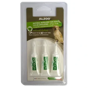 Alzoo Spot On Natural Flea and Tick Repellent for Dogs - Pet Home | The Perfect Pet Supplies Shopping Experience