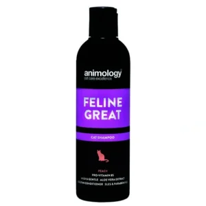 Animology Feline Great Shampoo Peach 250mL - Pet Home | The Perfect Pet Supplies Shopping Experience