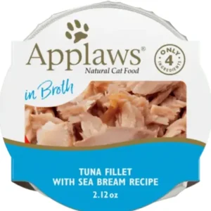 Applaws Natural Wet Cat Food Tuna Fillet with Seabream in Broth Pot - Pet Home | The Perfect Pet Supplies Shopping Experience
