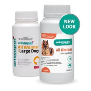 Aristopet Allwormer for Large Dogs 20kg Tablets 50 pack - Pet Home | The Perfect Pet Supplies Shopping Experience