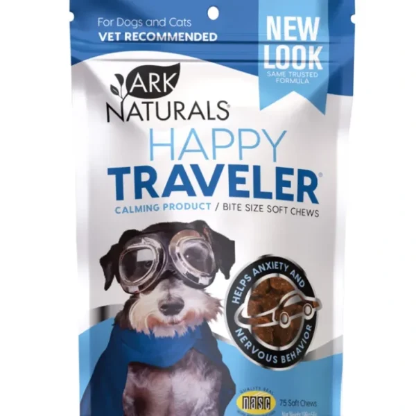 Ark Naturals - Happy Traveler Soft Chews for Dogs Cats - Pet Home | The Perfect Pet Supplies Shopping Experience