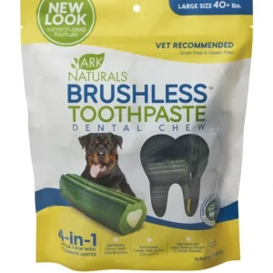 Ark Naturals Brushless Toothpaste Large Dog Treats (Large: 18-oz) - Pet Home | The Perfect Pet Supplies Shopping Experience
