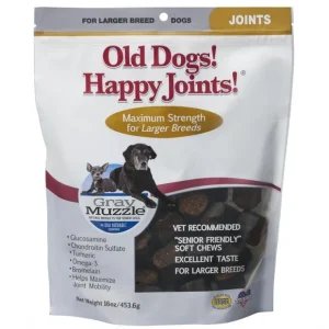 Ark Naturals Gray Muzzle Old Dogs! Happy Joints! Dog Treats - Pet Home | The Perfect Pet Supplies Shopping Experience