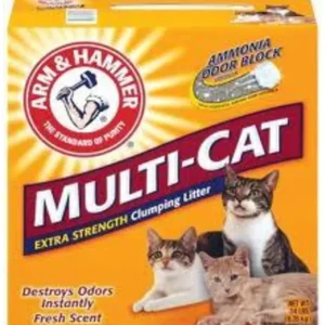 Arm & Hammer Multi-Cat Extra Strength Scented Clumping Litter - Pet Home | The Perfect Pet Supplies Shopping Experience