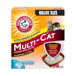 Arm & Hammer Multi-Cat Strength Clumping Litter (29 lb) - Pet Home | The Perfect Pet Supplies Shopping Experience