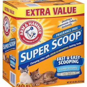 Arm & Hammer Super Scoop Unscented Clumping Litter - Pet Home | The Perfect Pet Supplies Shopping Experience