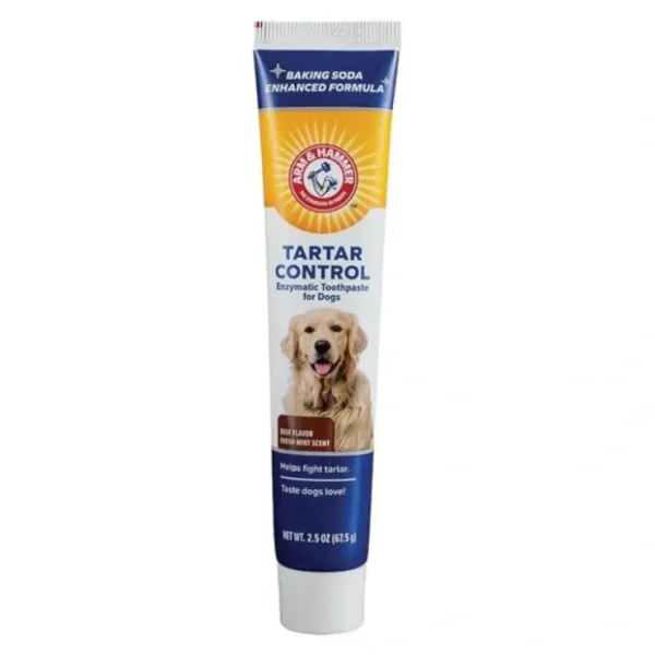 Arm & Hammer Tartar Control Enzymatic Toothpaste For Dogs Beef 70Ml - Pet Home | The Perfect Pet Supplies Shopping Experience