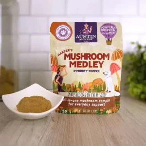 Austin and Kat Harper's Mushroom Medley Immunity Powder - Pet Home | The Perfect Pet Supplies Shopping Experience
