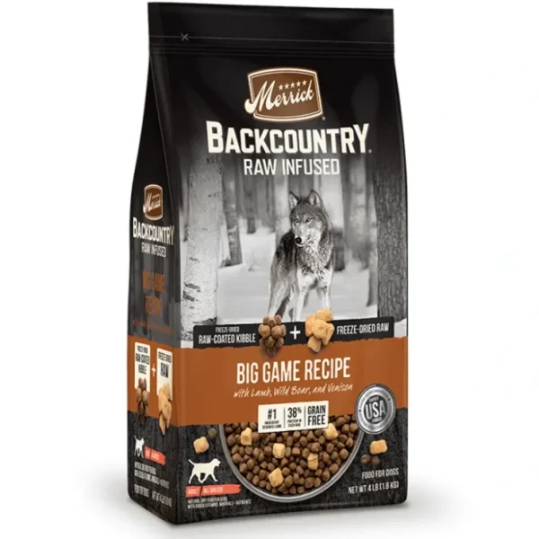 Backcountry - Raw Infused - Big Game Recipe - Pet Home | The Perfect Pet Supplies Shopping Experience