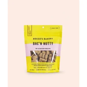 Bac'n Nutty Dog Treats from Bocce's Bakery - Pet Home | The Perfect Pet Supplies Shopping Experience