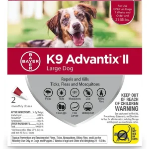 Bayer K9 Advantix II Large Dog (21-55 lbs - 4 Month) - Pet Home | The Perfect Pet Supplies Shopping Experience