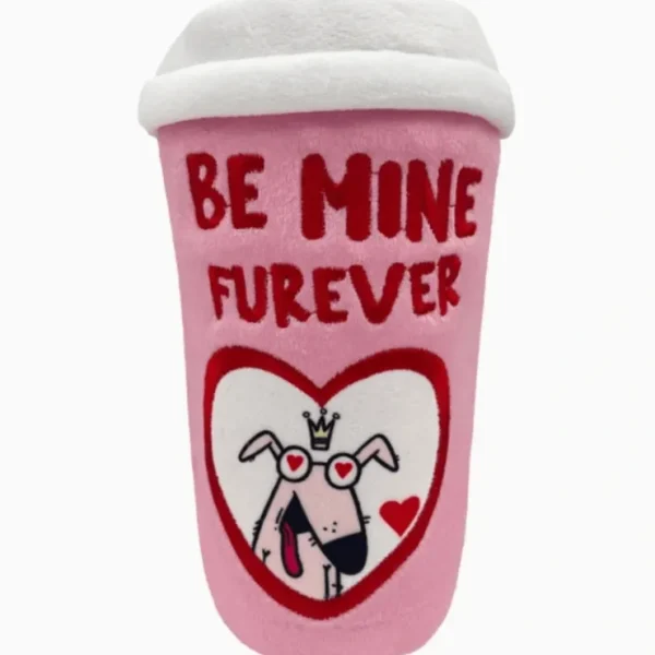 Be Mine Furever Latte (Double Sided) For Dogs - Pet Home | The Perfect Pet Supplies Shopping Experience