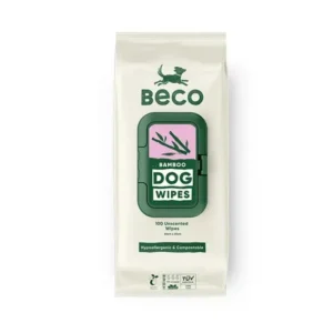 Beco Bamboo Wipes for Dogs 80pk - Unscented - Pet Home | The Perfect Pet Supplies Shopping Experience