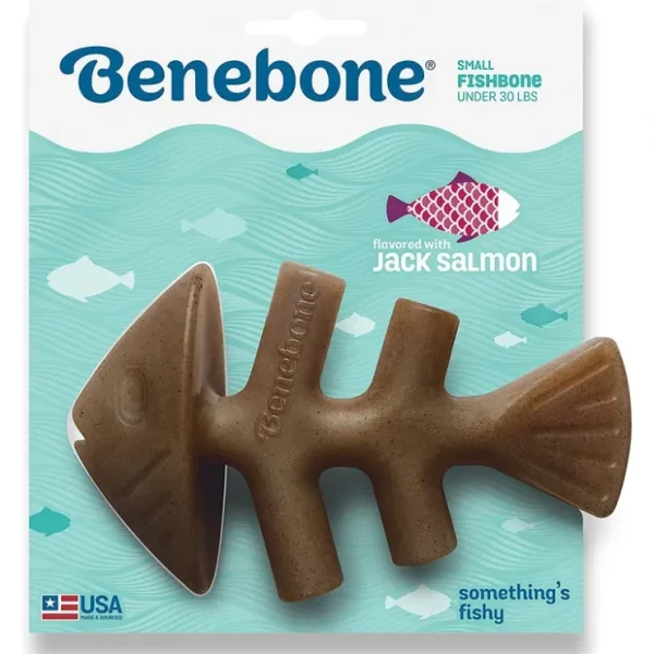 Benebone - Jack Salmon Fishbone Dog Chew Toy - Pet Home | The Perfect Pet Supplies Shopping Experience