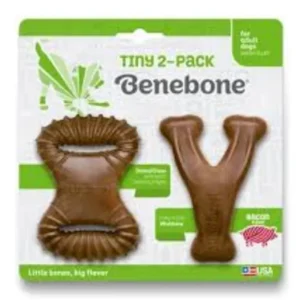 Benebone - Tiny 2-Pack Dog Chew Toy - Pet Home | The Perfect Pet Supplies Shopping Experience