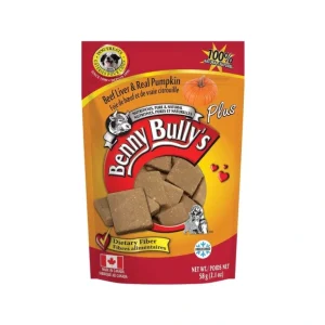 Benny Bully's, Liver Plus - Pumpkin - 58 g - Dog Treat - Pet Home | The Perfect Pet Supplies Shopping Experience