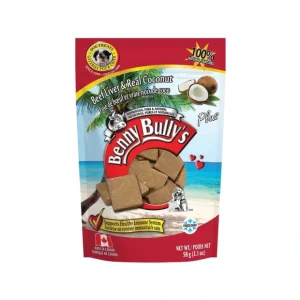 Benny Bully's, Liver Plus Coconut - 58 g - Dog Treat - Pet Home | The Perfect Pet Supplies Shopping Experience