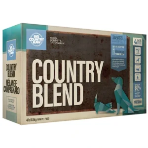Big Country Raw, Country Blend - 4 lb - Frozen Dog Food - Pet Home | The Perfect Pet Supplies Shopping Experience