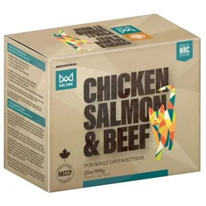 Big Country Raw, Fare Game - Chicken, Salmon & Beef - 0.9 kg - Frozen Cat Food - Pet Home | The Perfect Pet Supplies Shopping Experience