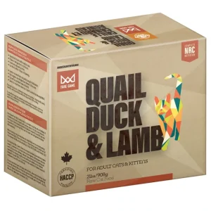Big Country Raw, Fare Game - Quail, Duck & Lamb - 0.9 kg - Frozen Cat Food - Pet Home | The Perfect Pet Supplies Shopping Experience