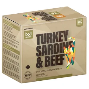Big Country Raw, Fare Game, Turkey & Sardine w/ Beef - .9 kg - Frozen Cat Food - Pet Home | The Perfect Pet Supplies Shopping Experience