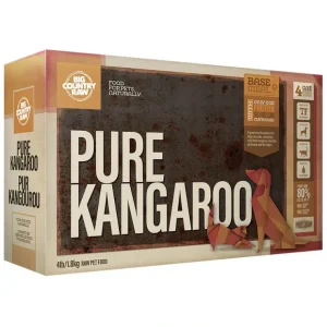 Big Country Raw, Pure Kangaroo - 4 lb - Frozen Dog Food - Pet Home | The Perfect Pet Supplies Shopping Experience
