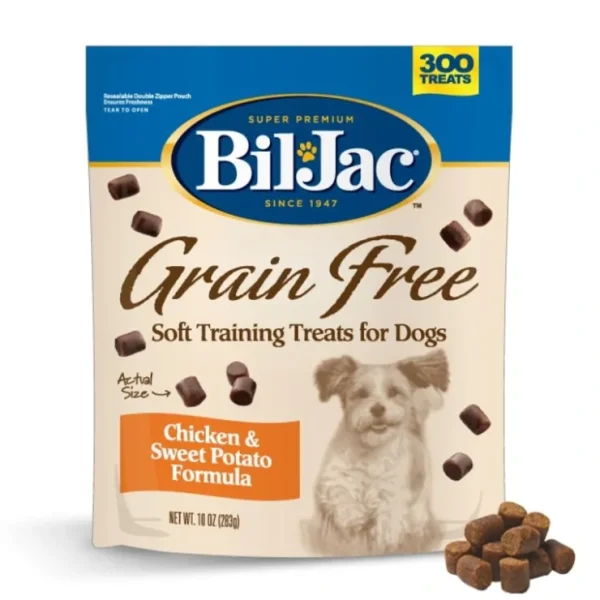 Bil-Jac - Grain-Free Chicken Sweet Potato Soft Dog Treats - Pet Home | The Perfect Pet Supplies Shopping Experience