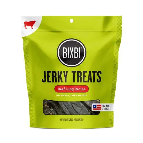 Bixbi - Original Beef Lung Jerky Treats for Dogs - Pet Home | The Perfect Pet Supplies Shopping Experience