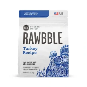 Bixbi - Rawbble Turkey Freeze-Dried Dog Food - Pet Home | The Perfect Pet Supplies Shopping Experience