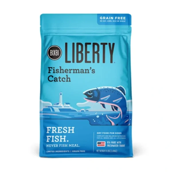 Bixbi Pet Liberty Dry Food for Dogs Fishermans Catch - Pet Home | The Perfect Pet Supplies Shopping Experience