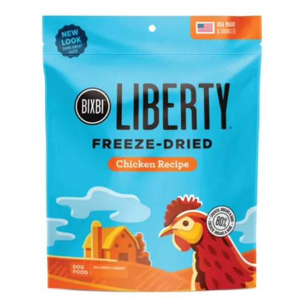BIXBI Pet Liberty Freeze-Dried for Dogs Chicken Recipe (10 oz) - Pet Home | The Perfect Pet Supplies Shopping Experience