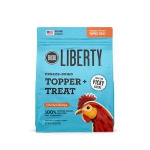 BIXBI Pet Liberty Freeze-Dried Topper + Treat for Dogs Chicken Recipe (4.5 oz) - Pet Home | The Perfect Pet Supplies Shopping Experience