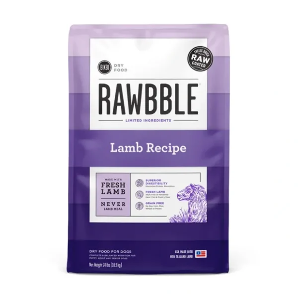 BIXBI Pet RAWBBLE DRY DOG FOOD - LAMB RECIPE - Pet Home | The Perfect Pet Supplies Shopping Experience
