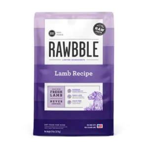 Bixbi Pet Rawbble Dry Food for Dogs Lamb Recipe (4LB) - Pet Home | The Perfect Pet Supplies Shopping Experience