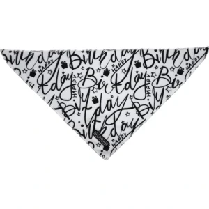 Black & White Birthday Bandana - Pet Home | The Perfect Pet Supplies Shopping Experience